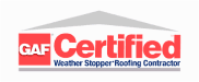 Gotcha Covered Roofing's team of GAF Certified professionals at work